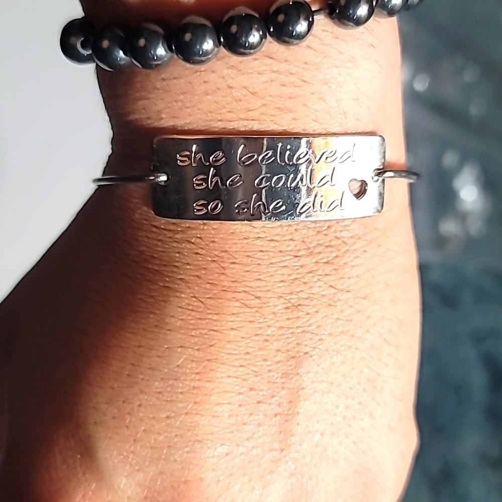 Baubelle expandable bracelet 18kGP